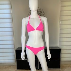 NEW NEON PINK TWO PIECES BIKINI